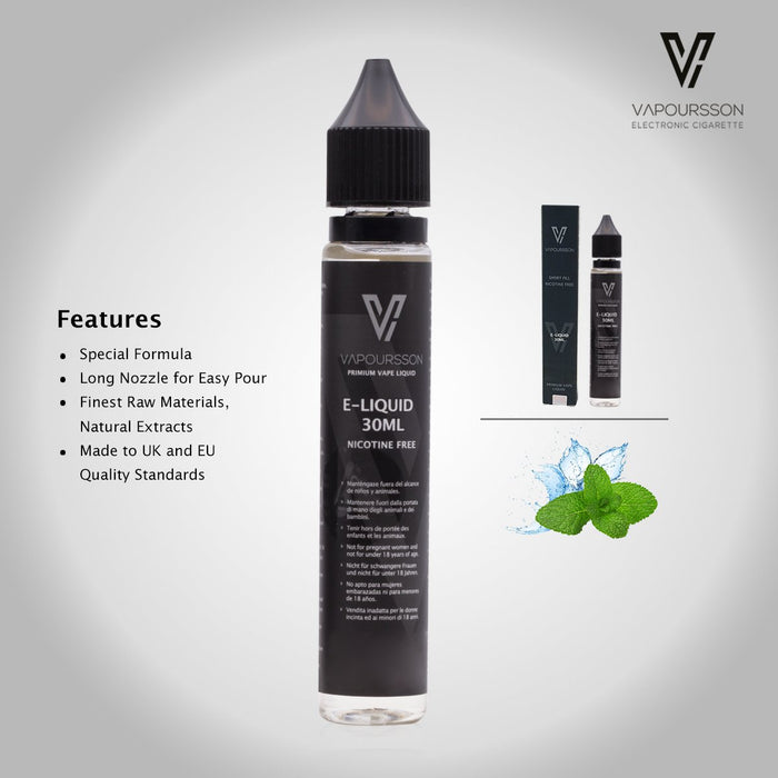 Shortfill, 30ml, 0mg, Vapoursson, Strong Mint