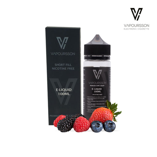 Shortfill, 100ml, 0mg, Vapoursson, Berry Mix