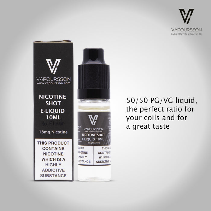 Vapoursson Nicotine shot 10ml - 18mg