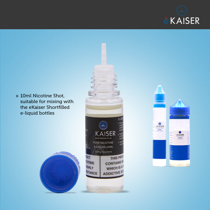 Ekaiser Nicotine shot 10ml - 18mg