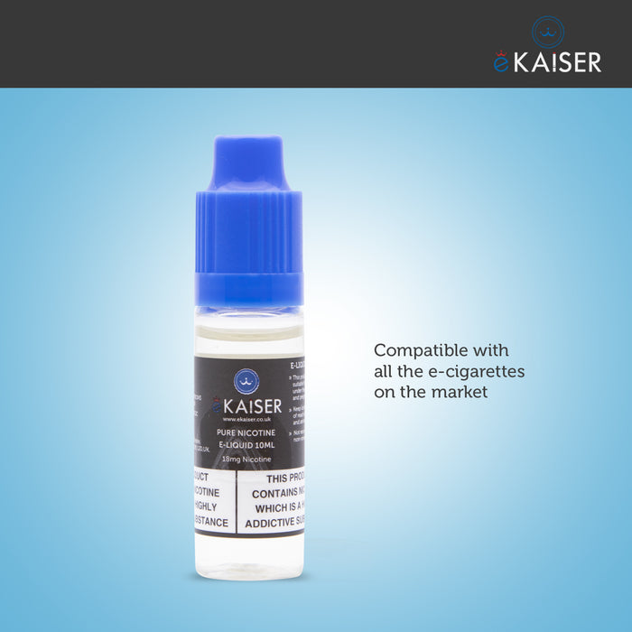 eKaiser Nicotine Shot - 18mg 10ml Bottle | Cigee