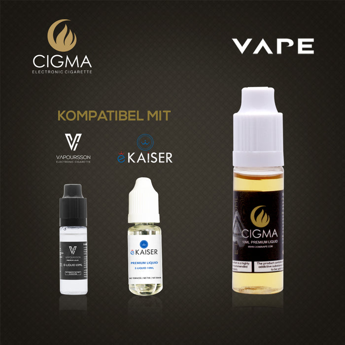 Cigma e-Liquid - Mango 12mg 10ml Bottle | Cigee