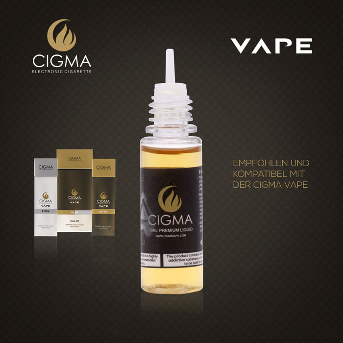 Cigma e-Liquid - Gold Tobacco 6mg 10ml Bottle | Cigee