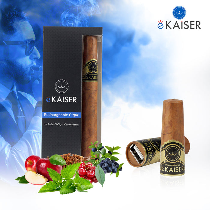 eKaiser e-Cigar - Classic e-Cigarette 0mg x 2 Pack | Cigee
