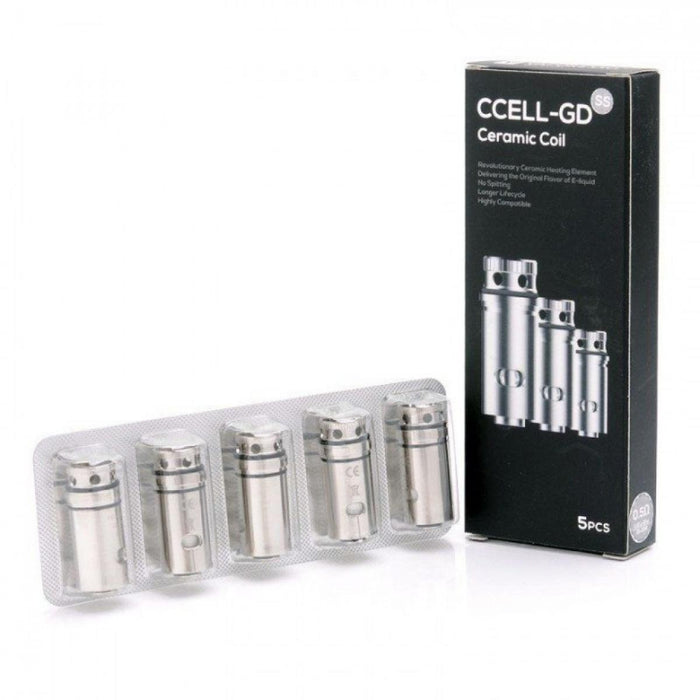 Vaporesso - CCELL-GD Ceramic - 0.6omh - 5 pack - Coils