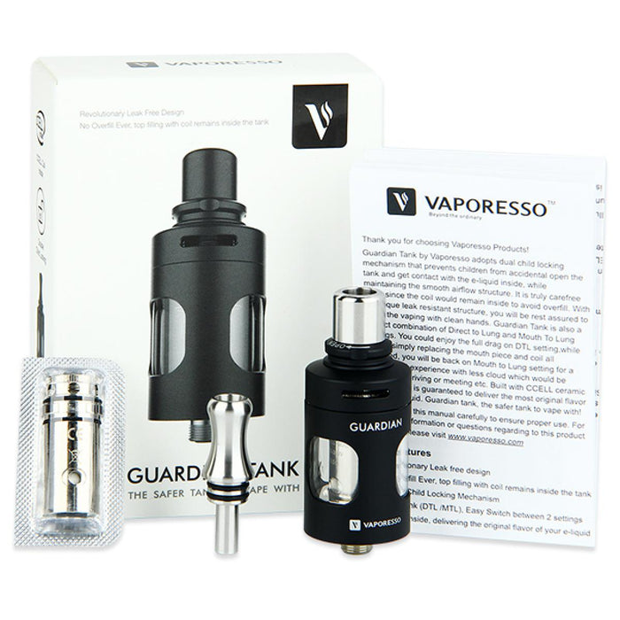 Vaporesso - Guardian Tank - Black - Clearomizer / Tank