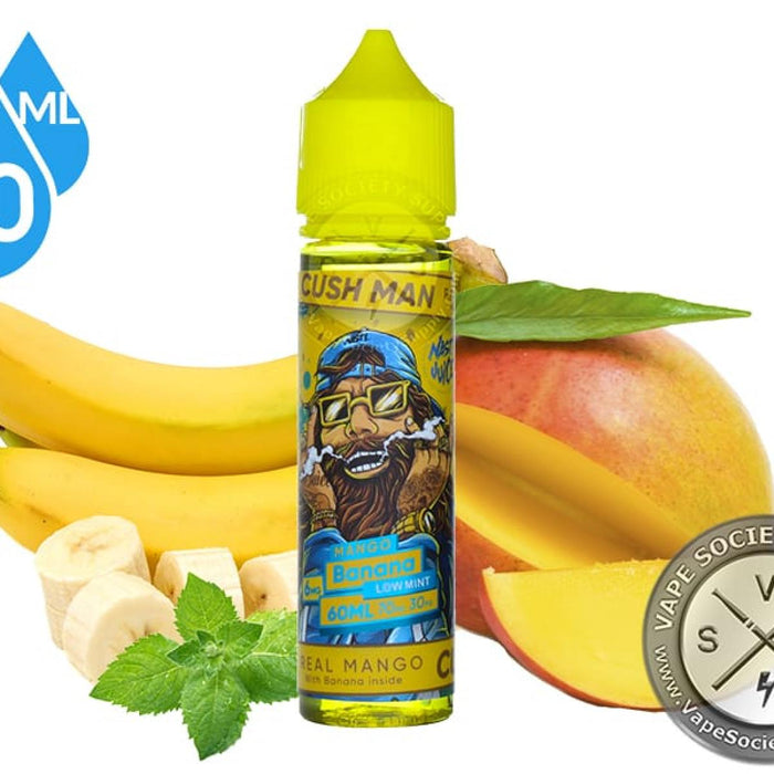 Nasty Juice - Cush Man E-Liquid - Mango Banana Mix - 60ml