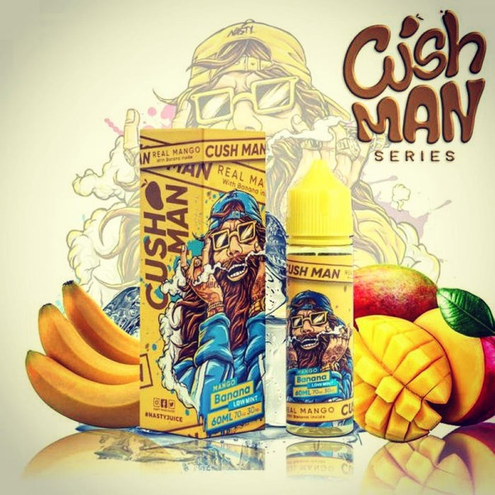 Nasty Juice - Cush Man E-Liquid - Mango Banana Mix - 60ml