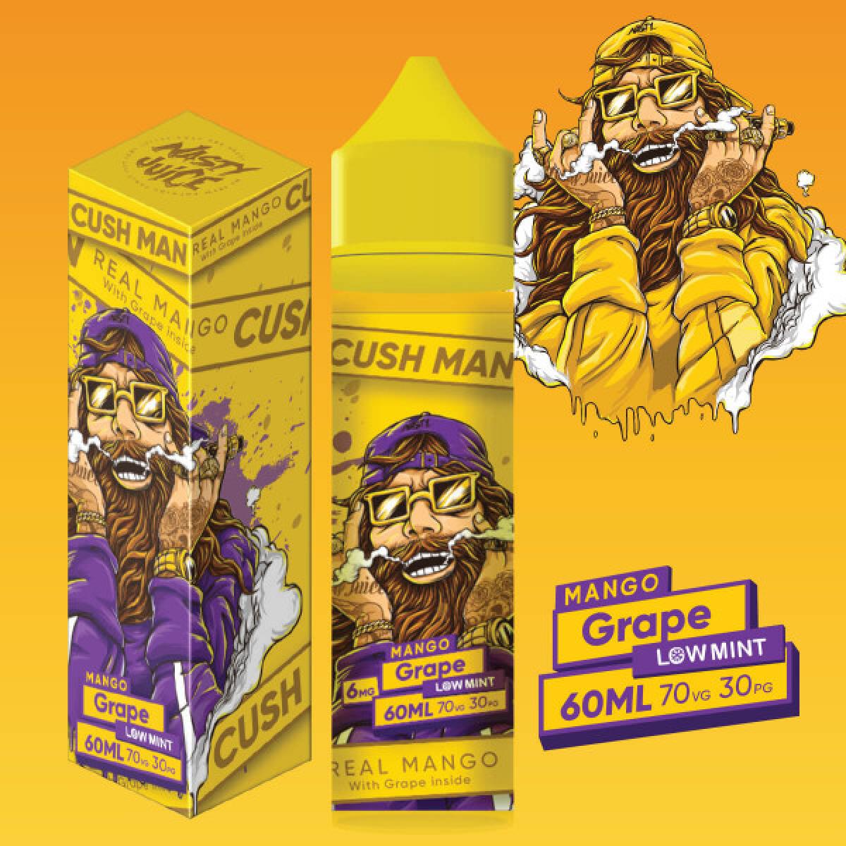 cush man vape juice 5mg NIC salt E liquid
