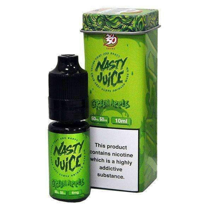 Nasty Juice - Green Apple 50/50 6mg 10ml
