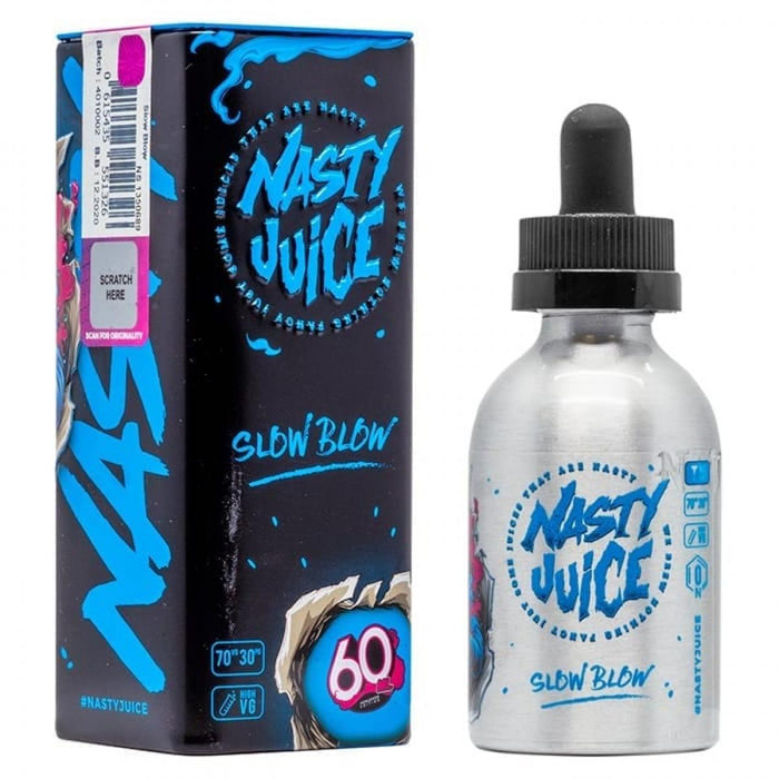 Nasty Juice - Slow Blow E-Liquid - 0mg - 10ml