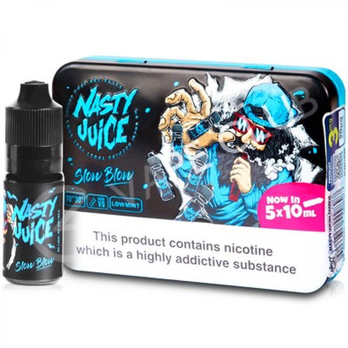 Nasty Juice - Slow Blow E-Liquid - 0mg - 10ml