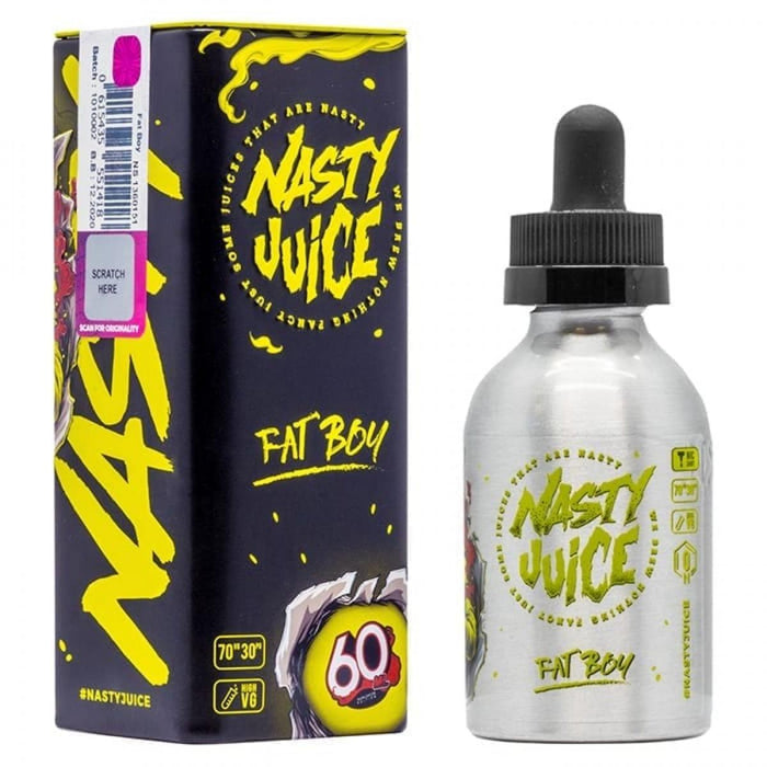 Nasty Juice - Fat Boy E-Liquid - 0mg - 10ml