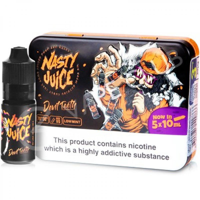 Nasty Juice - Devil Teeth E-Liquid - 3mg - 10ml