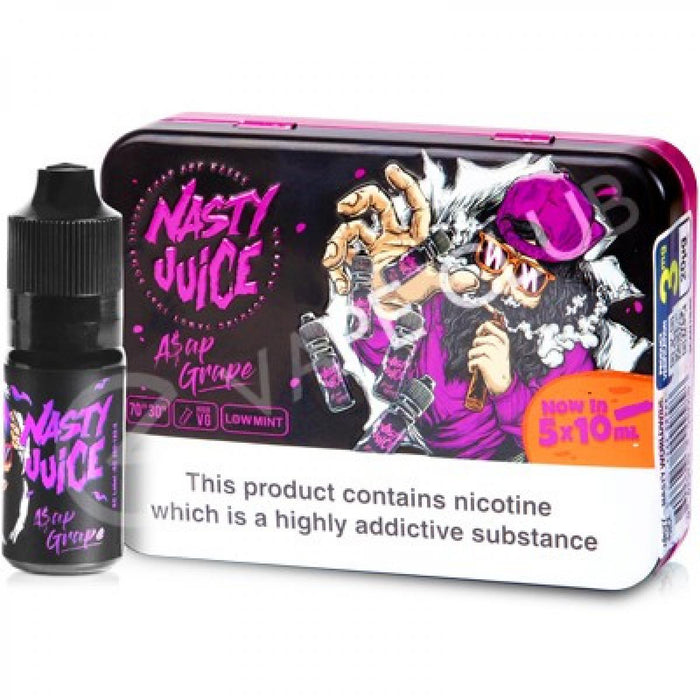 Nasty Juice - Asap Grape E-liquid - 3mg - 10ml