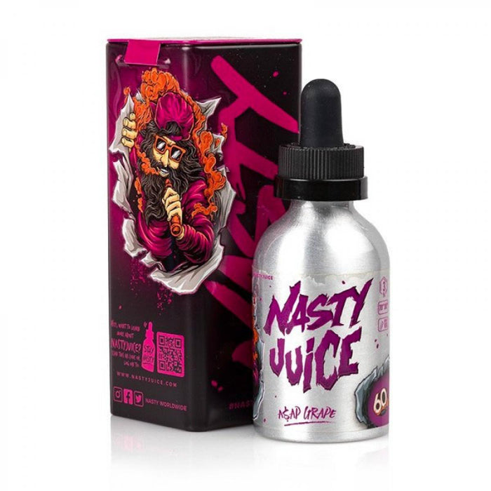 Nasty Juice - Asap Grape E-Liquid - 0mg - 10ml