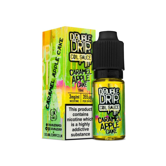 Double Drip - Coil Sauce - Caramel Apple Cake - 3mg - 10ml