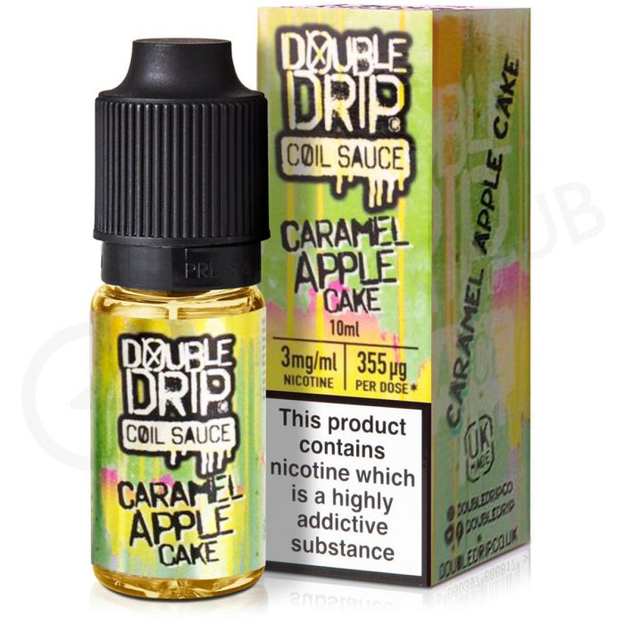 Double Drip - Coil Sauce - Caramel Apple Cake - 3mg - 10ml