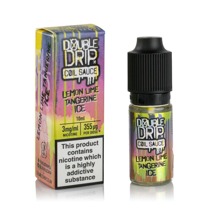 Double Drip - Coil Sauce - Lemon Lime Tangerine Ice - 3mg - 10ml