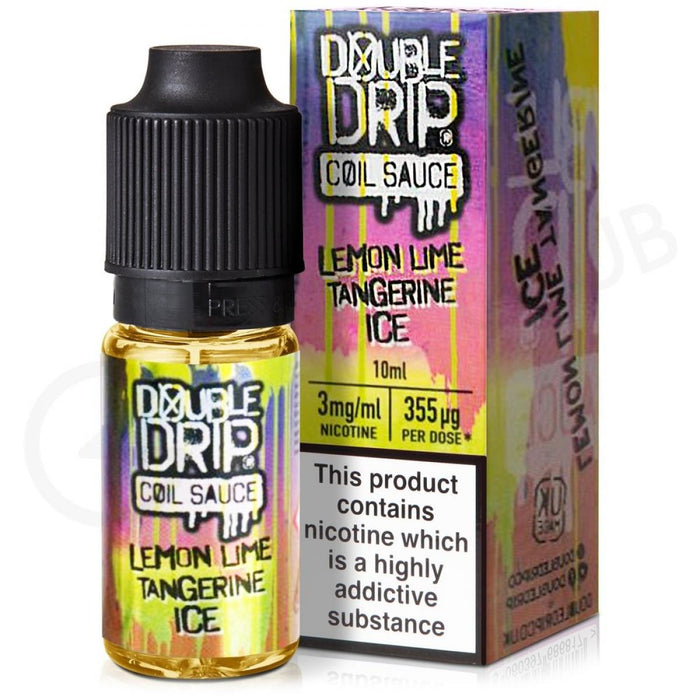 Double Drip - Coil Sauce - Lemon Lime Tangerine Ice - 3mg - 10ml