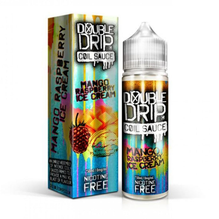 Double Drip - Coil Sauce - Mango Raspberry Ice Cream - 3mg - 10ml