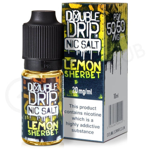 Double Drip Nic Salt Lemon Sherbet 20mg 10ml