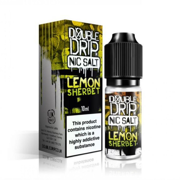Double Drip - Nic Salt - Lemon Sherbet - 20mg