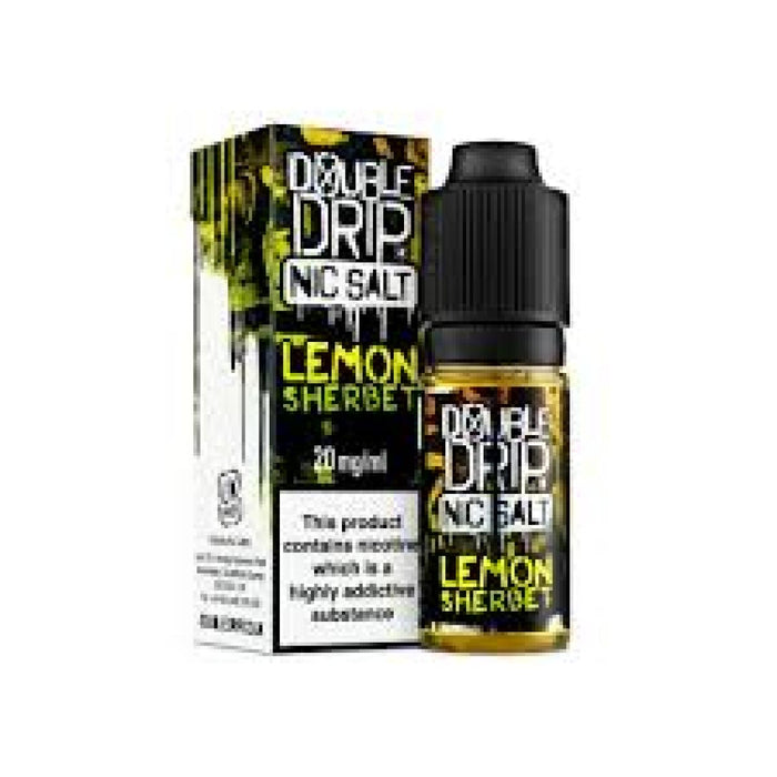 Double Drip - Nic Salt - Lemon Sherbet - 20mg