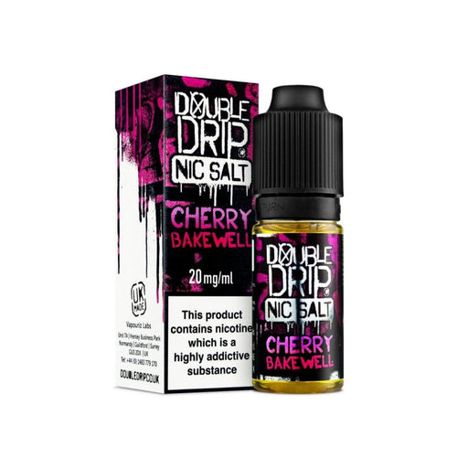 Double Drip Nic Salt Cherry Bakewell 20mg 10ml