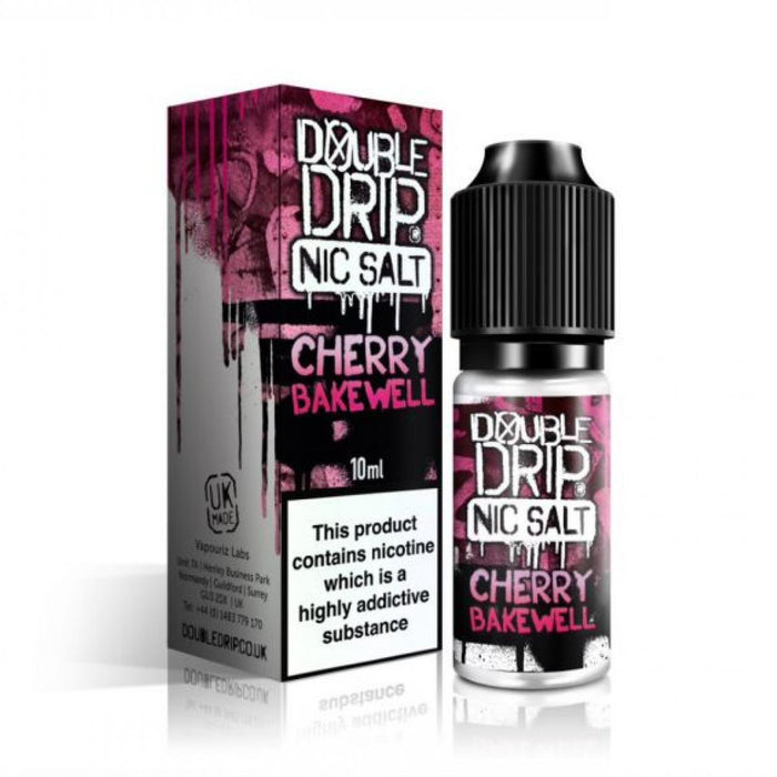 Double Drip - Nic Salt - Cherry Bakewell - 20mg