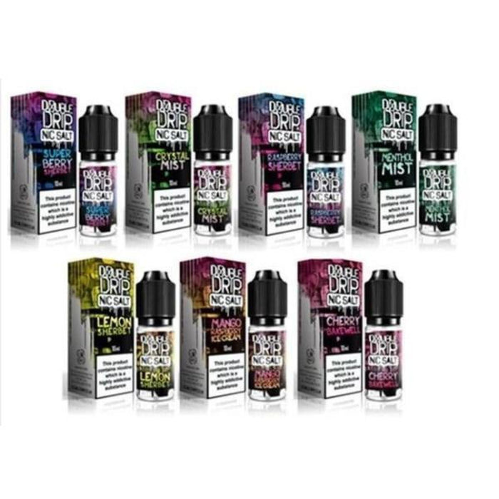 Double Drip - Nic Salt - Super Berry Sherbet - 10ml