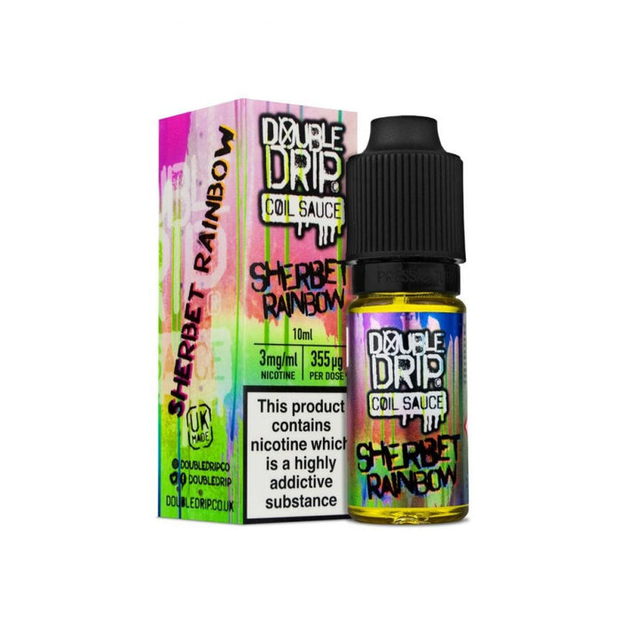 Double Drip Coil Sauce Sherbet Rainbow 6mg 10ml