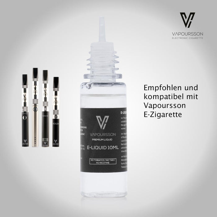 Vapoursson e-Liquid - Coconut 0mg 10ml Bottle x 2 Pack | Cigee