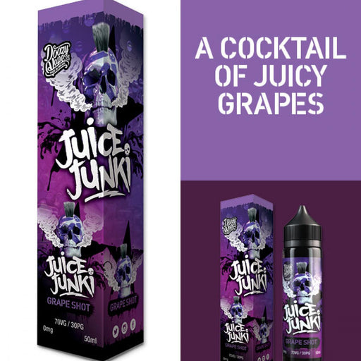 Doozy Vape Juice Junki Grape Shot 50ml