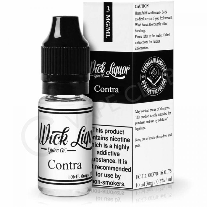 Wick Liquor - Contra - 10ml 3mg