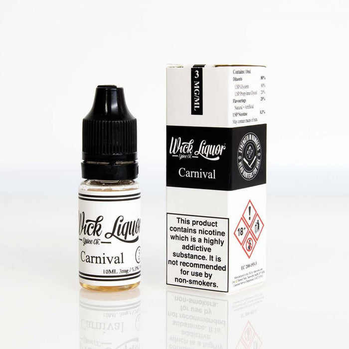 Wick Liquor - Carnival - 10ml 3mg