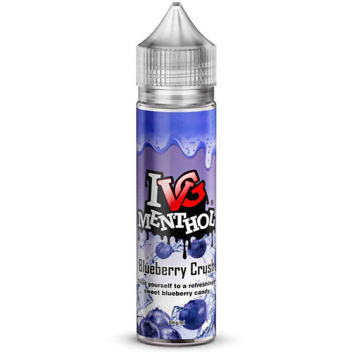 IVG E-Liquid Menthol Blueberry Crush 0mg 50ml