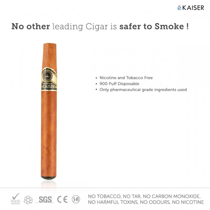 eKaiser e-Cigar - Classic e-Cigarette 0mg x 2 Pack | Cigee