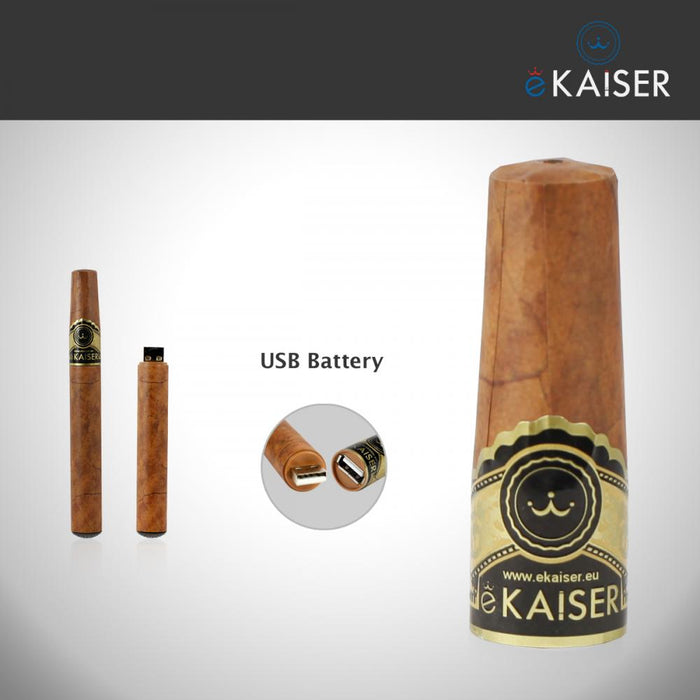 eKaiser e-Cigar Cartomizer - Havana 0mg x 2 Pack | Cigee