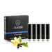 E Shisha E Liquid 5 Pack Black Cartomizer Vanilla Flavour eKaiser eShisha