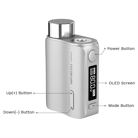 Vaporesso SWAG 2 Mod Silver