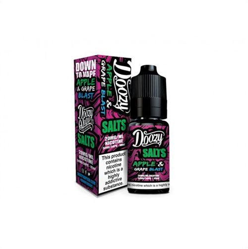 Doozy Vape Nic Salt Apple and Grape Blast 10mg