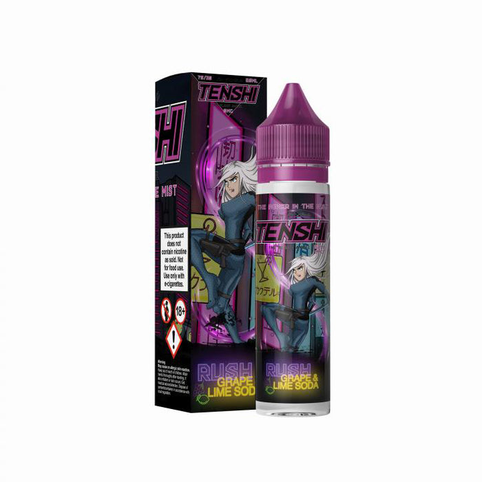 Tenshi Rush E-liquid Grape and Lime Soda 50ml