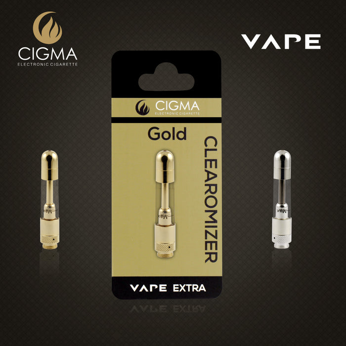 UniCoil BVC Coils V2 2.1ohm + Cigma Vape Clearomizer for Cigma Extra Battery e-Cigarette