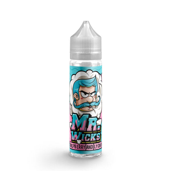 Mr Wicks Orange and Lime Fizz 50ml + Mr Wicks Pears and Raspberry 50ml + Mr Wicks Raspberry and Lychee 50m
