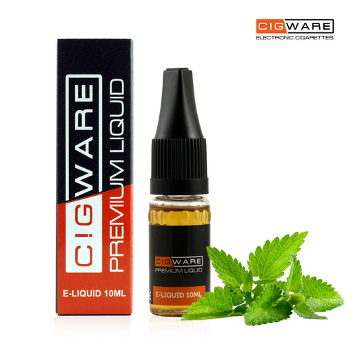 E-liquid, 10ml, 0mg, Mint, Cigware