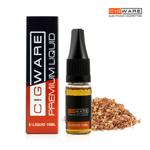 E-liquid, 10ml, 0mg, Tobacco Blend, Cigware