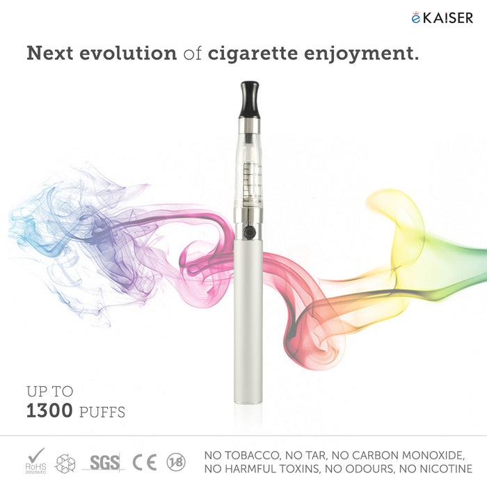 E shisha Rechargeable ePro I Chrome Electronic Cigarette - CIGEE.COM - CIGEE E-Cigarettes