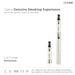 E shisha Rechargeable ePro I Chrome Electronic Cigarette - CIGEE.COM - CIGEE E-Cigarettes