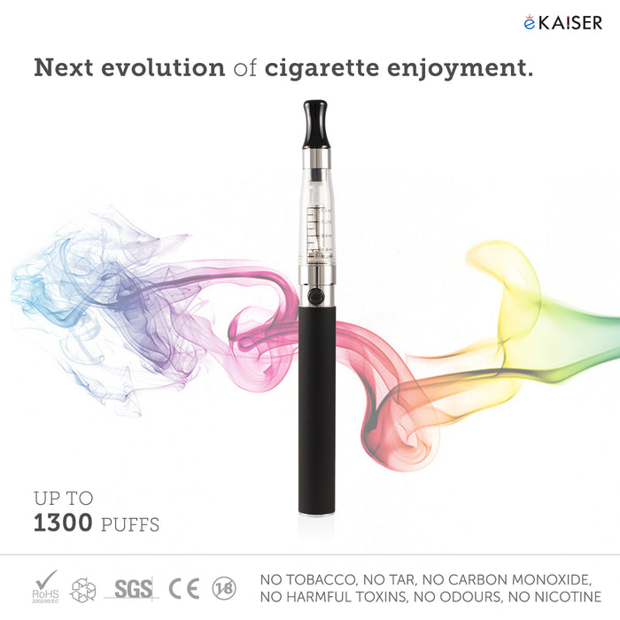 E shisha Rechargeable ePro I Black Electronic Cigarette - CIGEE.COM - CIGEE E-Cigarettes